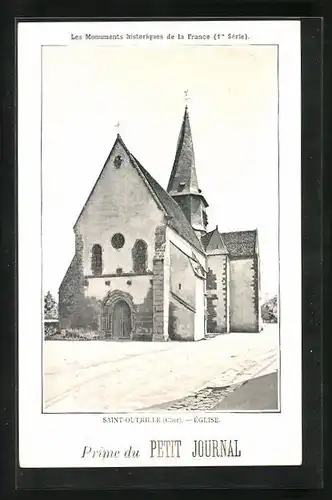 AK Saint-Outrille, Église