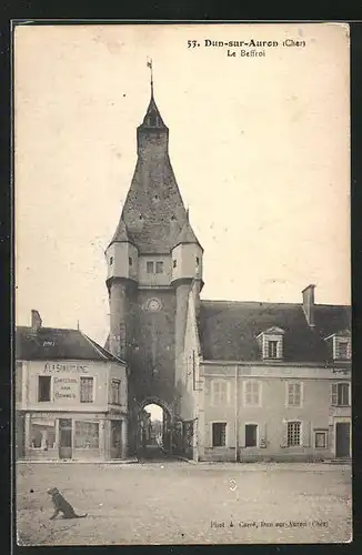 AK Dun-sur-Auron, Le Beffroi