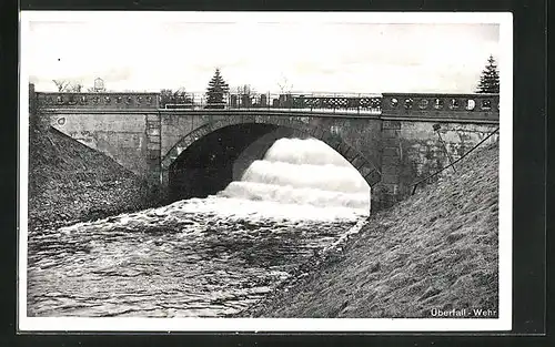 AK Wend.-Buchholz, Blick auf Wasser-Überfall in Wehr