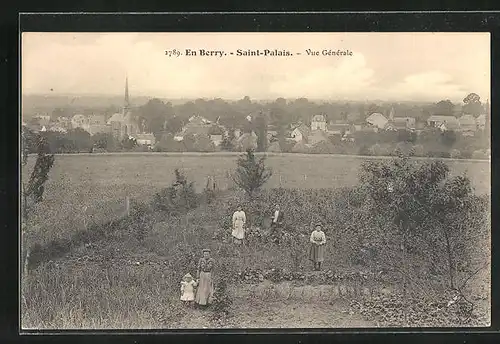 AK Saint-Palais, Vue Générale