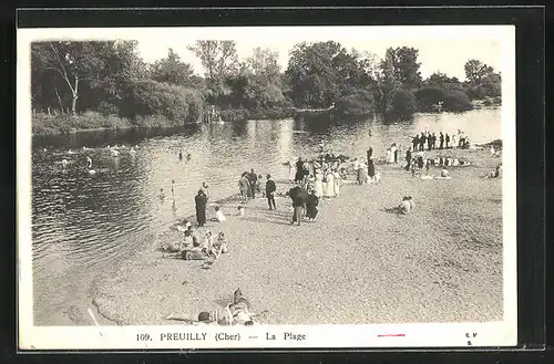 AK Preuilly, La Plage