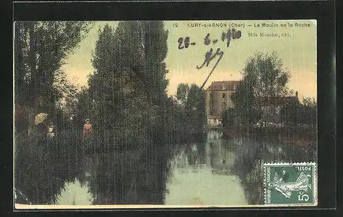AK Lury-sur-Arnon, Le Moulin de la Roche