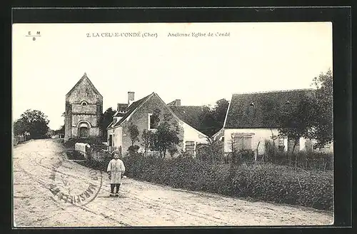 AK La Celle-Condé, Ancienne Eglise de Condé