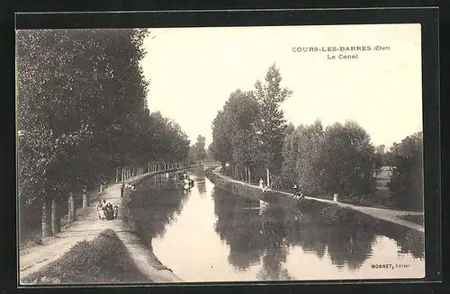 AK Cours-les-Barres, Le Canal