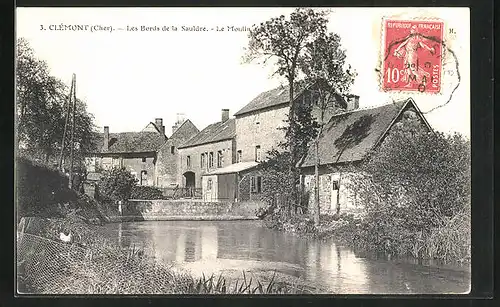 AK Clémont, Les Bords de la Sauldre, Le Moulin