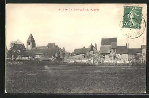 AK Aubigny-sur-Nère, Panorama