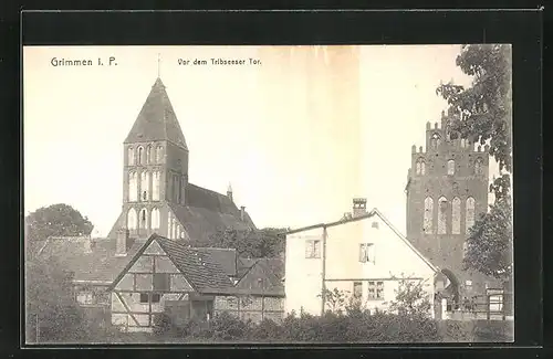 AK Grimmen i. P., Vor dem Tribseeser Tor