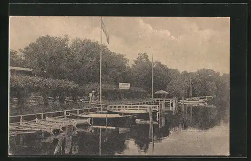 AK Nedlitz bei Potsdam, Restaurant Schweizerhaus
