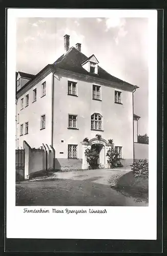 AK Wurzach, Hotel Maria Rosengarten