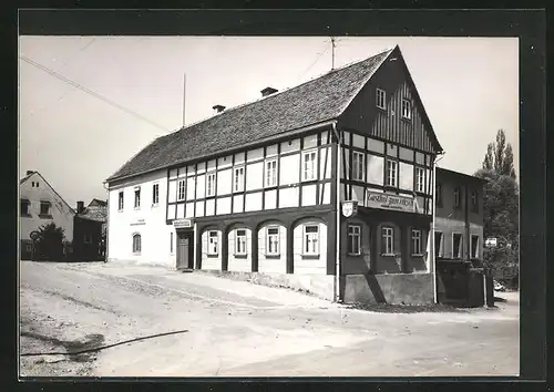 AK Bertsdorf b. Zittau, Gasthof zum Hirsch