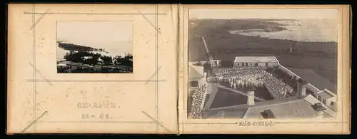 Fotoalbum mit 67 Fotografien Ansicht Tsingtau / Kiautschou-China, Deutsches Pachtgebiet, Russisch-Japanischer Krieg