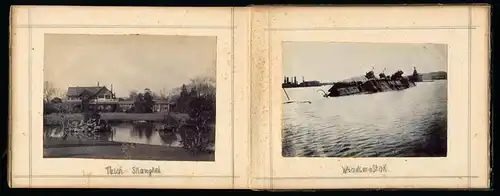 Fotoalbum mit 67 Fotografien Ansicht Tsingtau / Kiautschou-China, Deutsches Pachtgebiet, Russisch-Japanischer Krieg