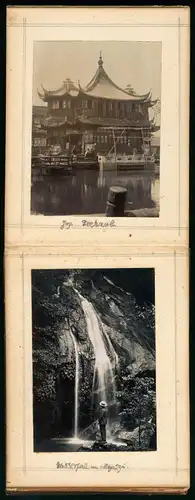 Fotoalbum mit 67 Fotografien Ansicht Tsingtau / Kiautschou-China, Deutsches Pachtgebiet, Russisch-Japanischer Krieg