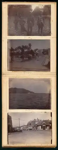 Fotoalbum mit 67 Fotografien Ansicht Tsingtau / Kiautschou-China, Deutsches Pachtgebiet, Russisch-Japanischer Krieg