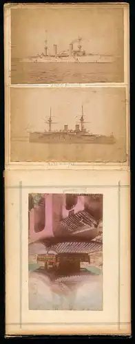 Fotoalbum mit 67 Fotografien Ansicht Tsingtau / Kiautschou-China, Deutsches Pachtgebiet, Russisch-Japanischer Krieg