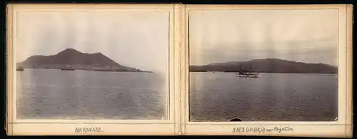 Fotoalbum mit 67 Fotografien Ansicht Tsingtau / Kiautschou-China, Deutsches Pachtgebiet, Russisch-Japanischer Krieg