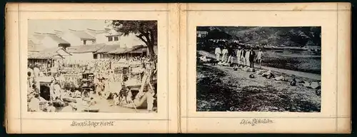 Fotoalbum mit 67 Fotografien Ansicht Tsingtau / Kiautschou-China, Deutsches Pachtgebiet, Russisch-Japanischer Krieg