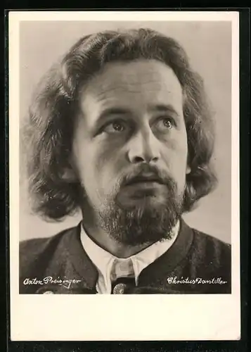 AK Oberammergau, Passionsspiele, Christus-Darsteller Anton Preisinger