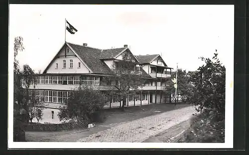 AK Stecklenberg /Harz, Jugendherberge mit 