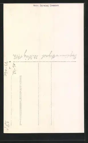 Foto-AK Hugo Erfurth: Georg Zottmayr, Kgl. Sächs. Hofopernsänger