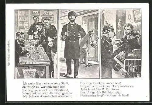 Lithographie Hamburg, Direktor veruntreut Gelder