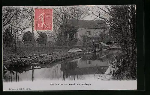 AK Gif, Moulin de l`Abbaye