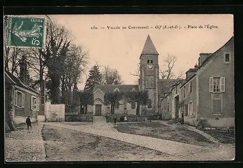 AK Gif, Place de l`Èglise