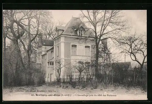 AK Brètigny-sur-Orge, L`Hermitage pris du cotè des Parterres