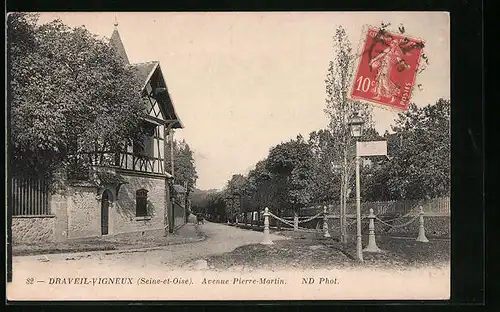 AK Draveil-Vigneux, Avenue Pierre-Martin