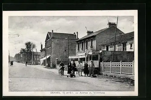 AK Draveil, Avenue de Villeneuve