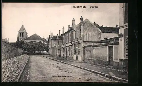 AK Draveil, L`Èglise, Strassenpartie