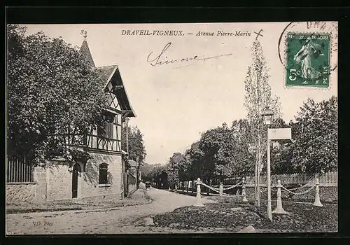 AK Draveil-Vigneux, Avenue Pierre-Marin
