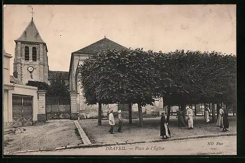 AK Draveil, Place de l`Èglise