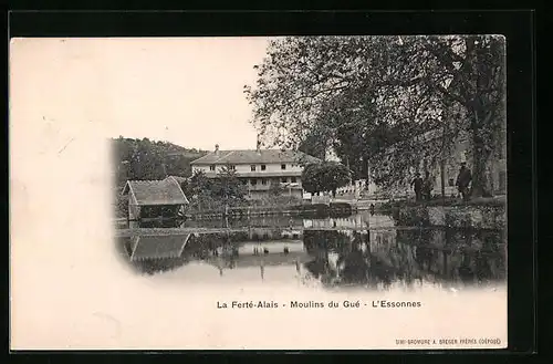 AK La Fertè-Alais, Moulins du Guè - L`Essonnes