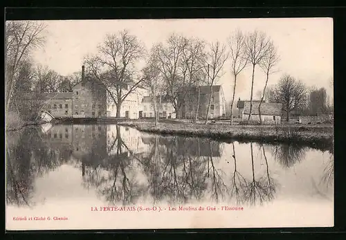 AK La Fertè-Alais, Les Moulins du Guè-l`Essonne