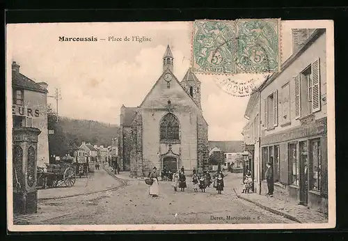 AK Marcoussis, Place de l`èglise