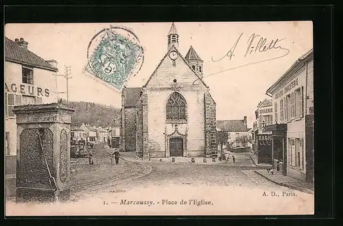 AK Marcoussy, Place de l`Eglise