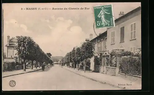 AK Massy, Avenue du Chemin de Fer