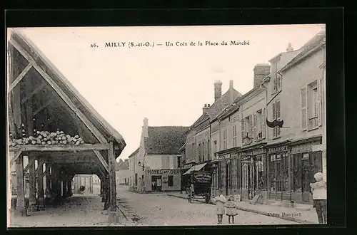 AK Milly, Un Coin de la Place du Marchè