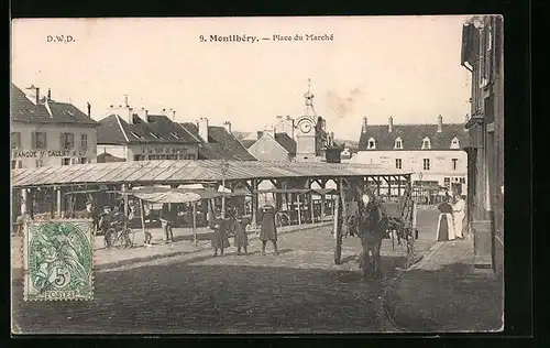 AK Montlhèry, Place du Marchè