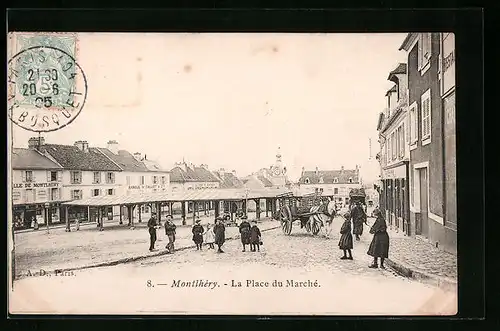 AK Montlhèry, La Place du Marchè