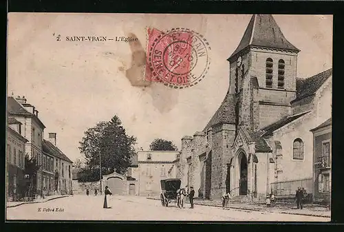 AK Saint-Vrain, L`Èglise