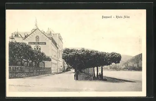 AK Boppard, Rhein-Allee und Haushaltungs-Pensionat