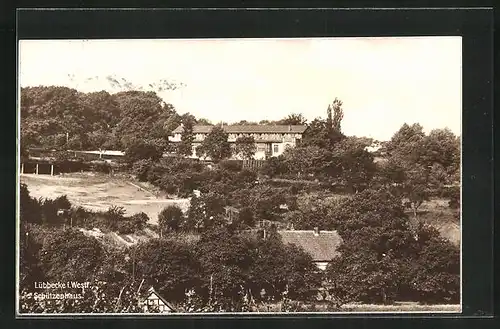 AK Lübbecke i. Westf., Blick zum Schützenhaus