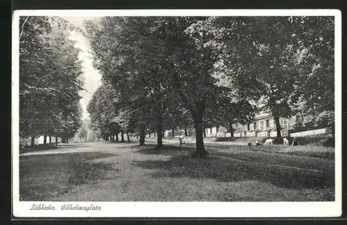 AK Lübbecke i. Westf., Wilhelmsplatz
