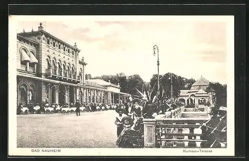 AK Bad Nauheim, Kurhaus-Terrasse