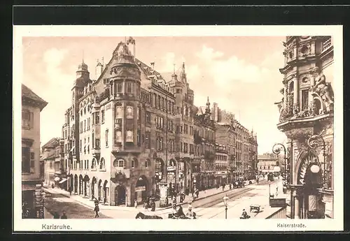 AK Karlsruhe, Kaiserstrasse