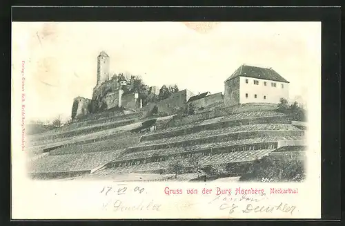 AK Hornberg, Burg Hornberg im Neckarthal