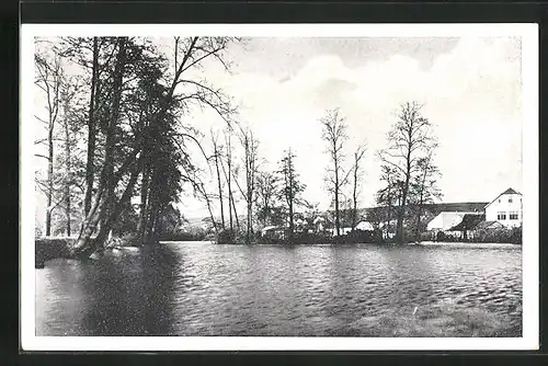 AK Rajec nad Svitavou, Ortspartie am Wasser