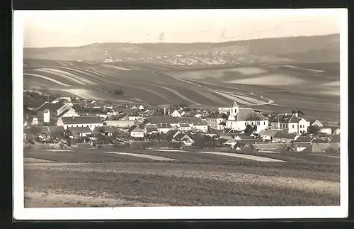 AK Scharoschitz /Zarosice, Totalansicht aus der Vogelschau